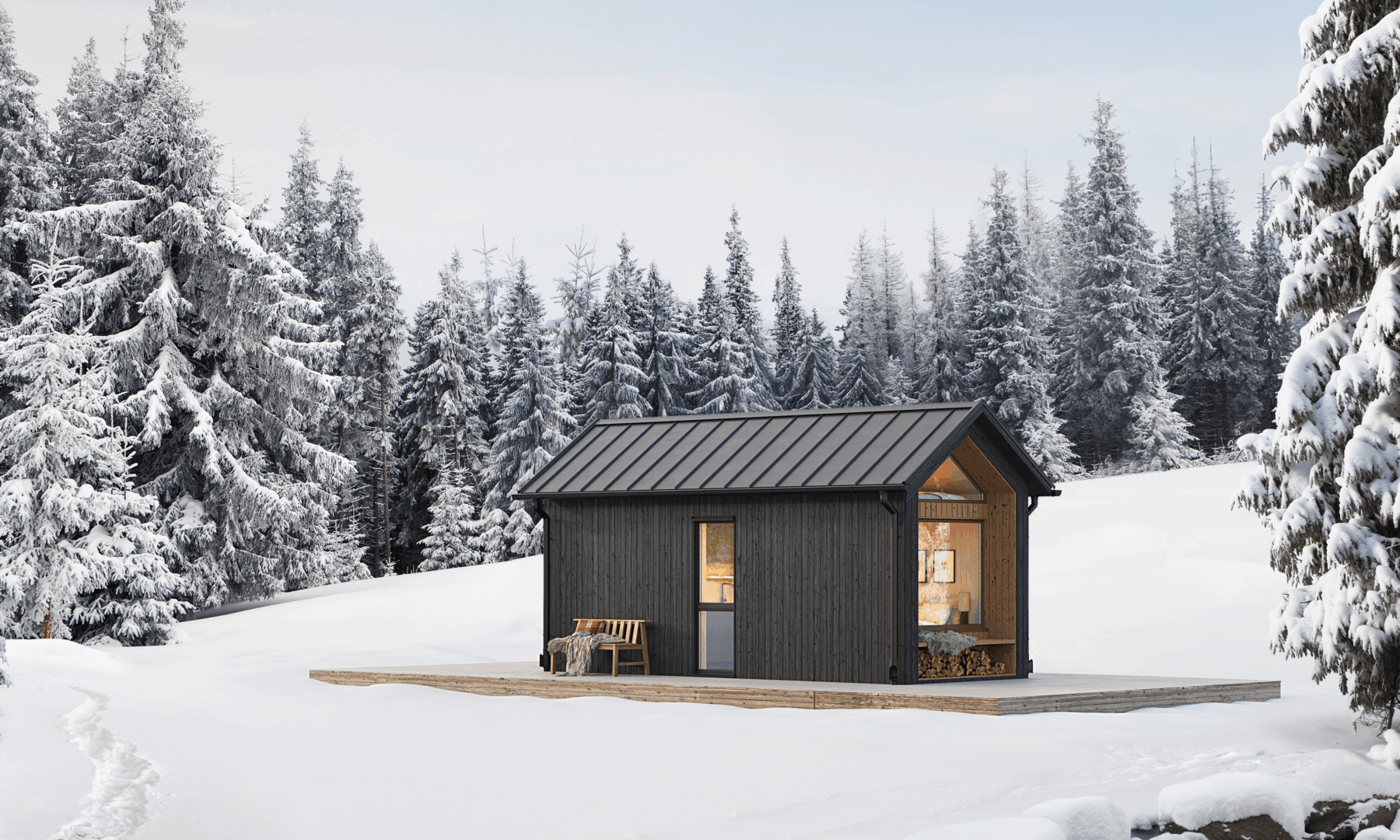 Friggebod i fjällen